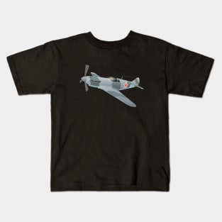 LaGG-3 Soviet WW2 Fighter Aircraft Kids T-Shirt